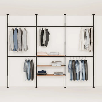 LOFT 3 OAK – 3 ripiani sul fondo