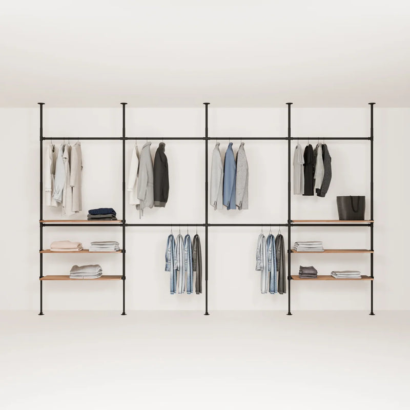 LOFT 4 OAK – 6 Regalböden außen