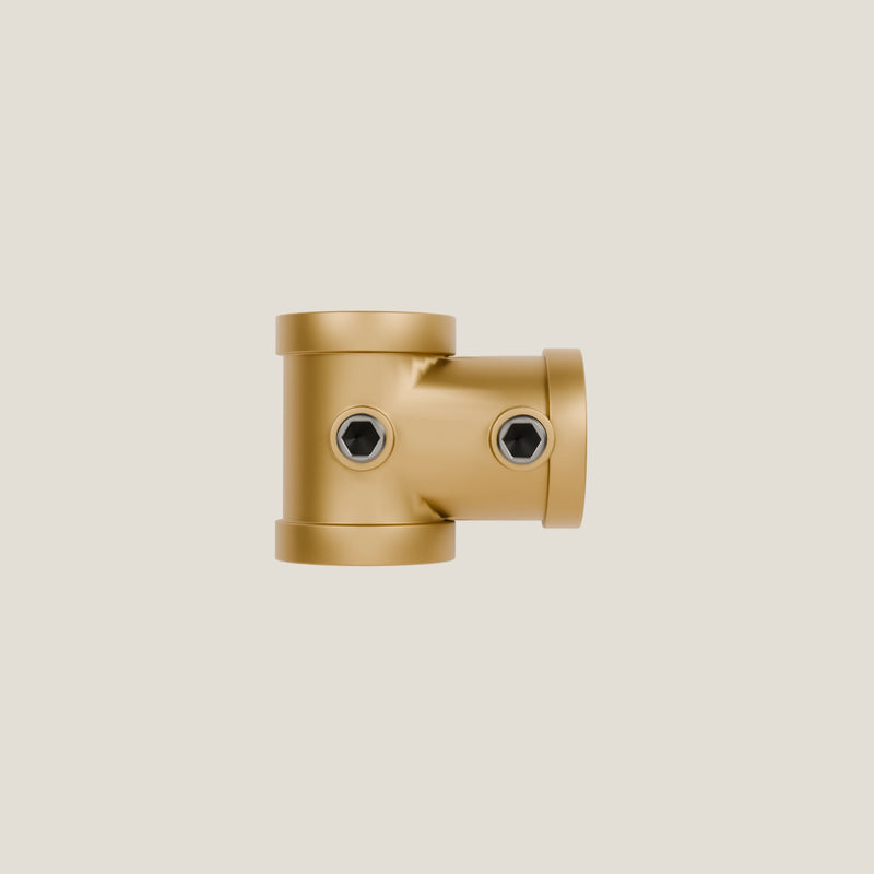 Morsetto T da 3/4" – Oro