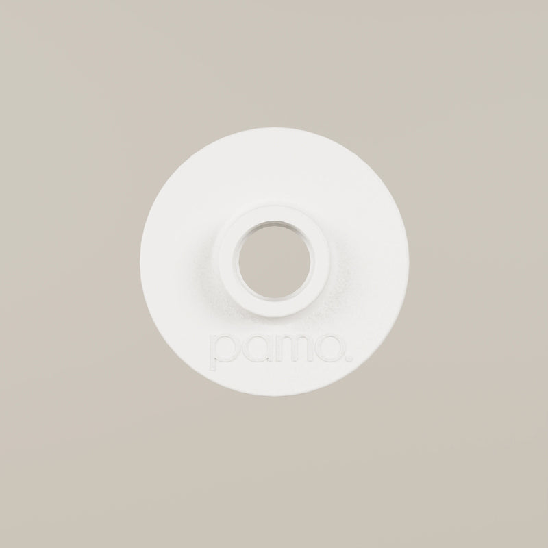 Assiette 3/4" – Sans trous de vis | Blanc