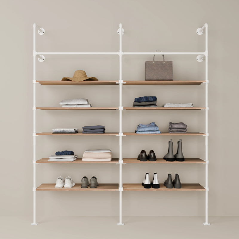 KIM 2 OAK – 10 ripiani | bianco