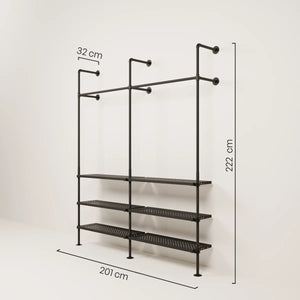 KIM 2 METAL – 6 étagères