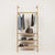 KIM 1 OAK – 3 shelves | gold