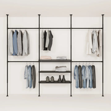 LOFT 3 METAL – 3 ripiani sul fondo