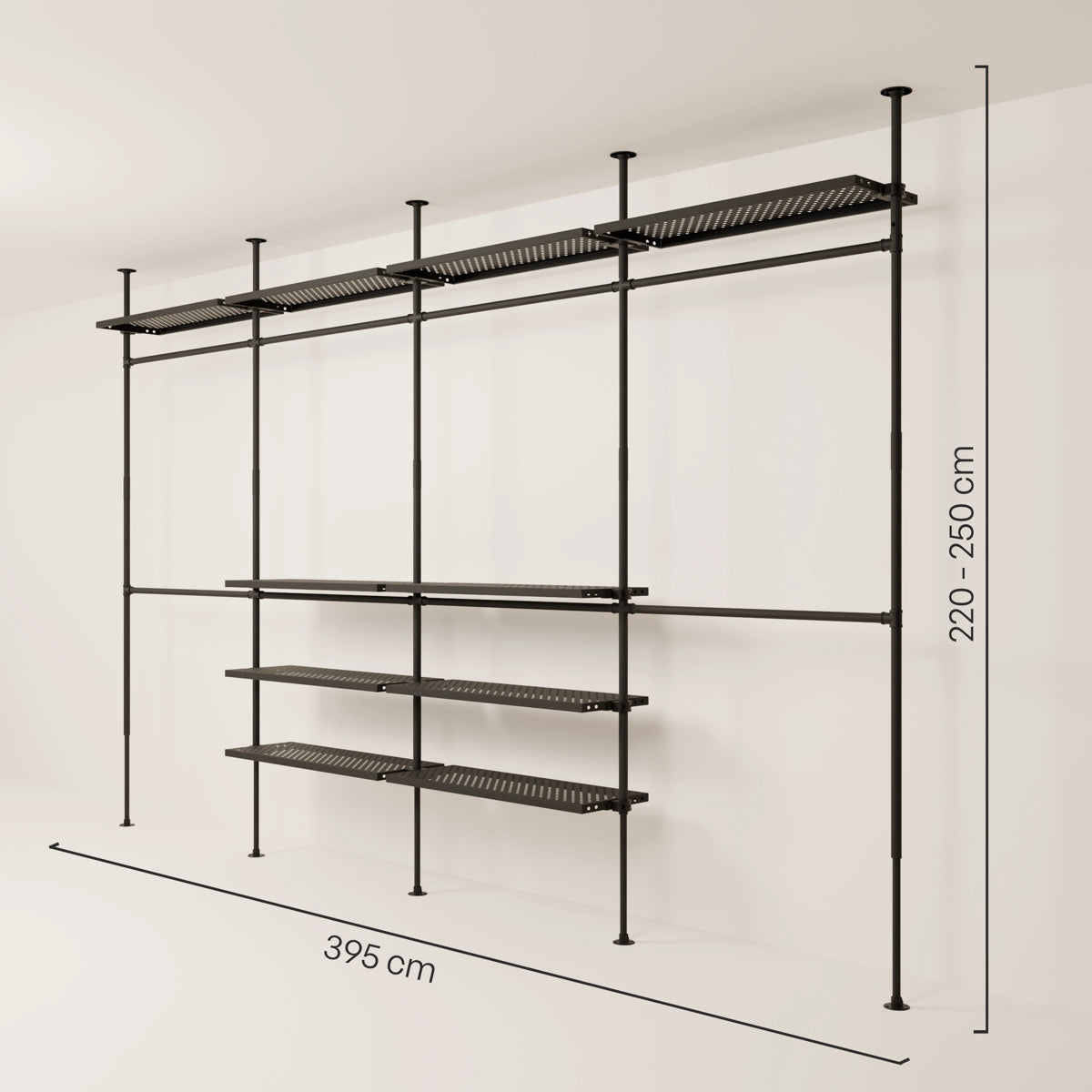 LOFT 4 METAL – 10 ripiani