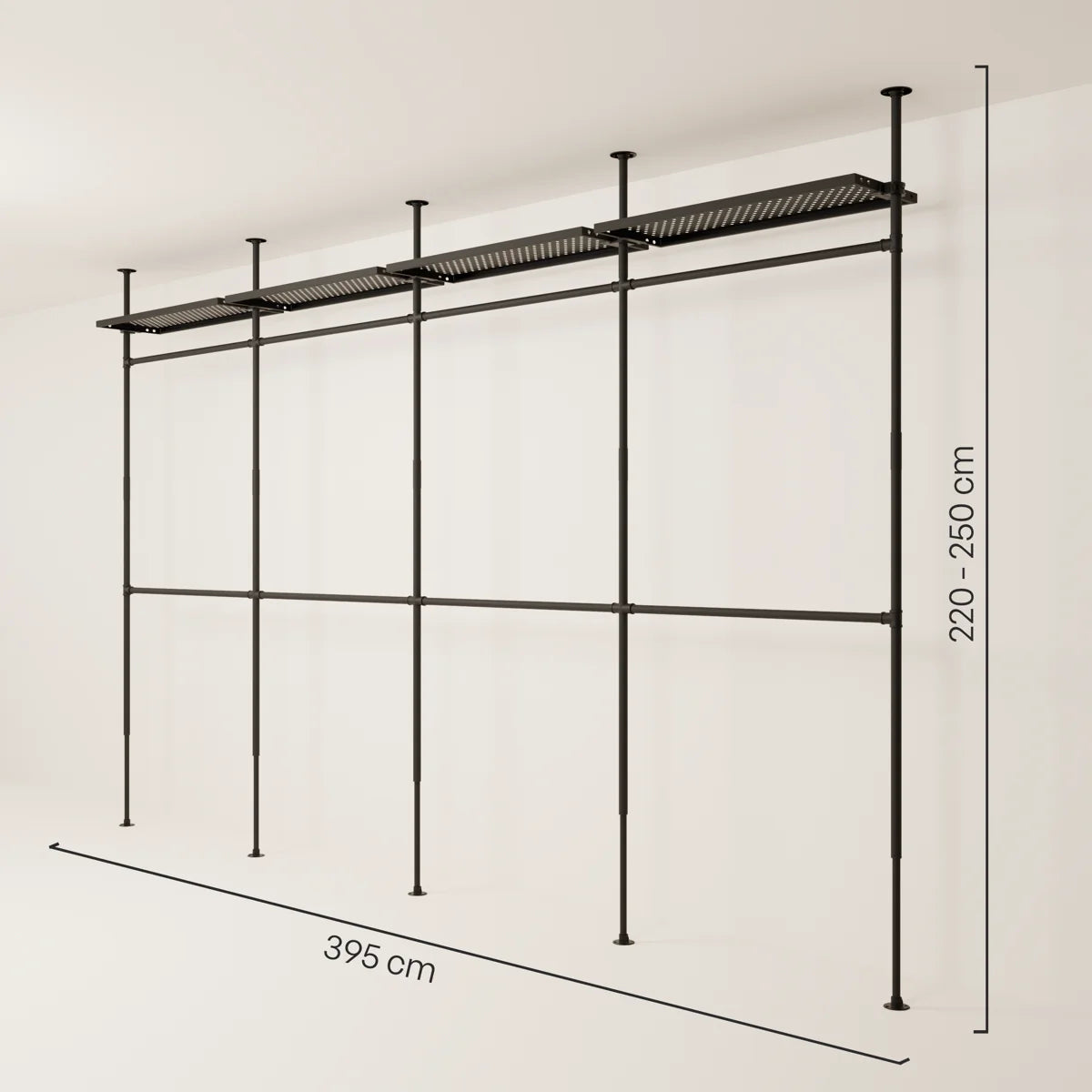 LOFT 4 METAL – 4 ripiani