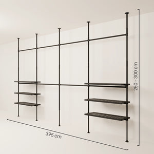 LOFT 4 METAL – 6 ripiani esterni