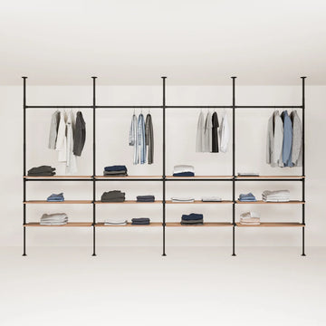 LOFT 4 OAK – 12 Regalböden