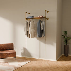 KIM 1 OAK – 1 Regalboden oben | Gold