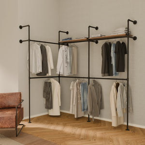 KIM EDGE DOUBLE 3 OAK – 2 Regalböden