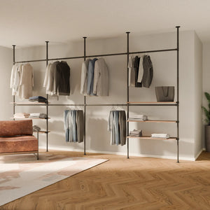 LOFT 4 OAK – 6 étagères extérieures