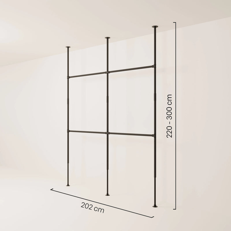 LOFT 2 – Scaffale telescopico | Armadio a ripiani telescopico