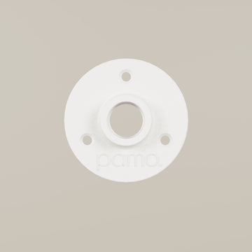 Assiette 3/4" – Blanc