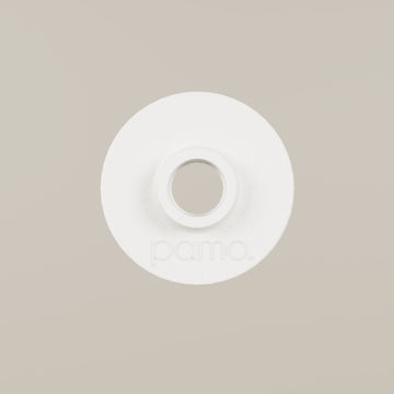 Assiette 3/4" – Sans trous de vis | Blanc