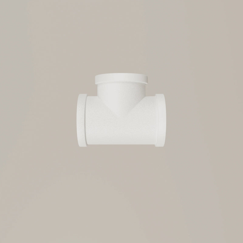 Connettore a T  – Bianco