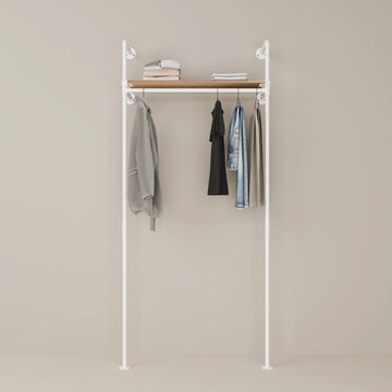 KIM 1 OAK – 1 Regalboden oben | Weiß