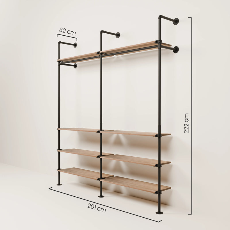 KIM 2 OAK – 8 ripiani