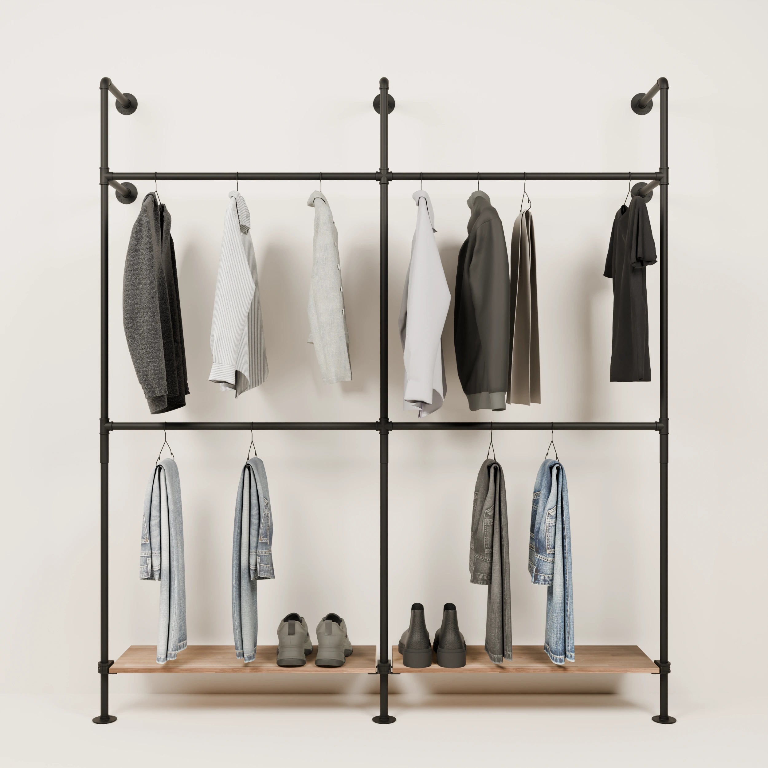 KIM DOUBLE 2 OAK – 2 ripiani sotto