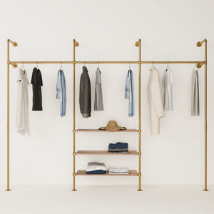 KIM 3 OAK – 3 ripiani | oro