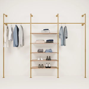 KIM 3 OAK – 5 ripiani | oro