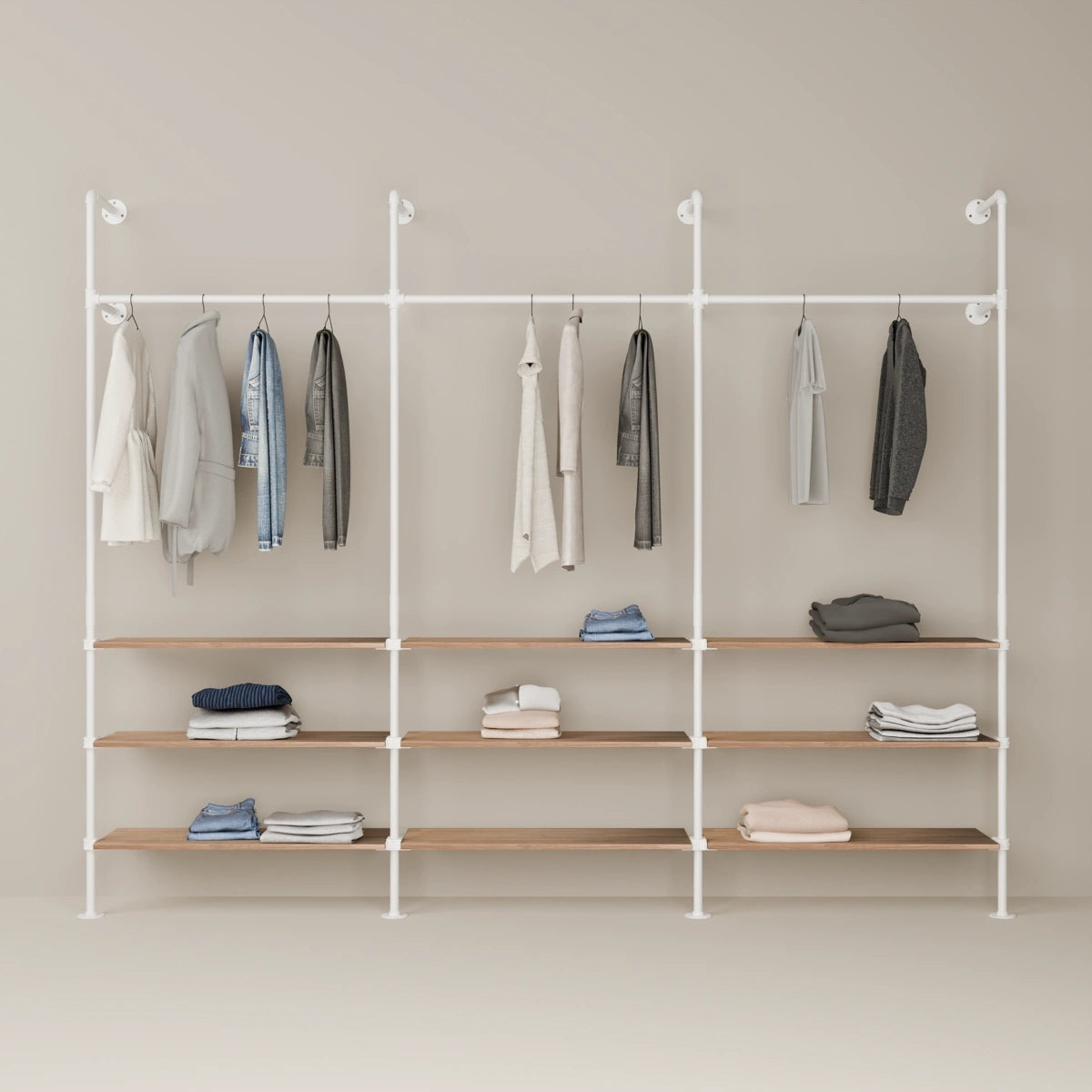 KIM 3 OAK – 9 ripiani | bianco