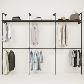 KIM DOUBLE 3 METAL – 3 étagères en haut