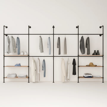 KIM DOUBLE 4 OAK – 6 étagères