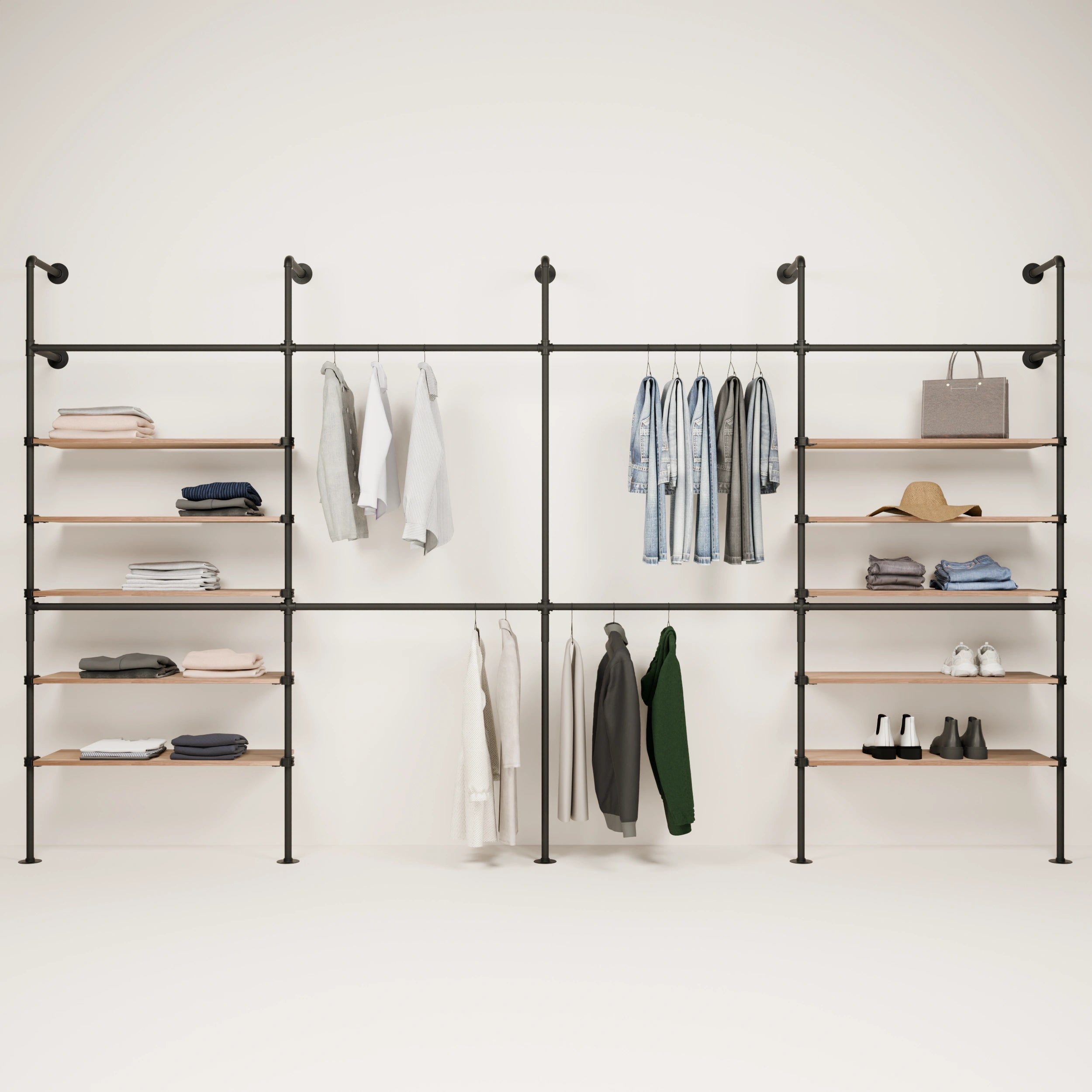 KIM DOUBLE 4 OAK – 10 ripiani