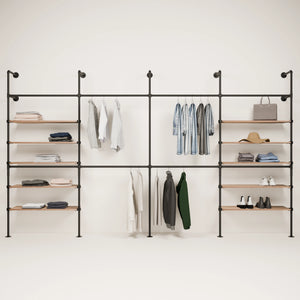 KIM DOUBLE 4 OAK – 10 Regalböden