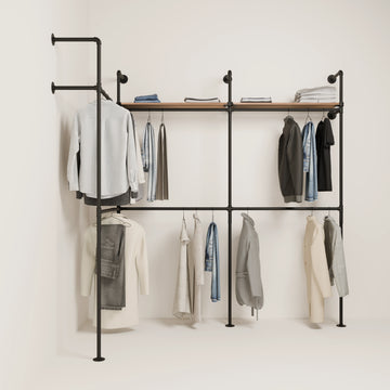 KIM EDGE DOUBLE 3 OAK – 2 Regalböden